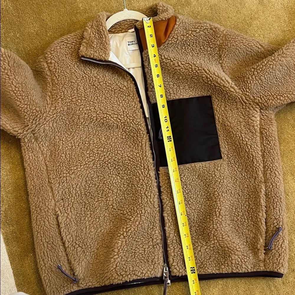Tory Burch Fleece Sherpa jacket